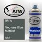 Preview: BMW, Neptune Blue Metallic, A85: 400ml Sprühdose, von ATW Autoteile West.